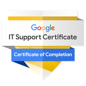 Google IT Support Certification